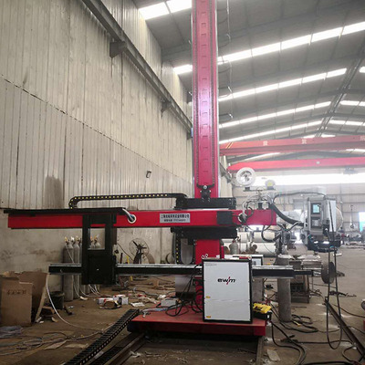 等离子十字工装不锈钢罐体环纵缝焊接管道自动焊机